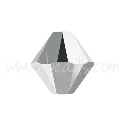 Achat en gros Perles 5328 Cristal xilion bicone crystal light chrome 2X 4mm (40)