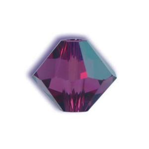 Acheter au détail Perles Cristal 5328 xilion bicone amethyst 4mm (40)