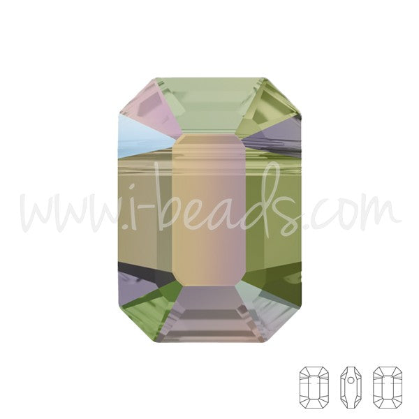 Perles Cristal 5514 pendulum crystal paradise shine 8x5.5mm (2) - LaMercerieDesCopines