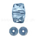 Perles Cristal 5045 Rondelle denim blue 6mm (6) - LaMercerieDesCopines