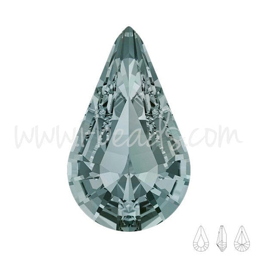 Creez avec Cristal Cristal 4328 black diamond 10x6mm (2)
