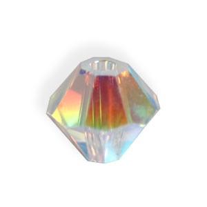 Vente Perles Cristal 5328 xilion bicone crystal ab2x 4mm (40)