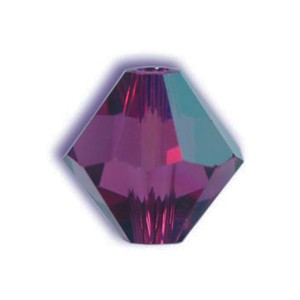 Acheter Perles Cristal 5328 xilion bicone amethyst 6mm (10)