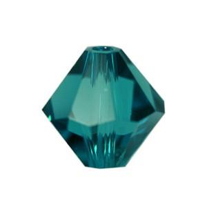 Creez Perles Cristal 5328 xilion bicone blue zircon 6mm (10)