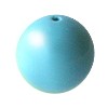 Perles Cristal 5810 crystal turquoise pearl 8mm (20) - LaMercerieDesCopines