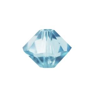 Vente au détail Perles Cristal 5328 xilion bicone aquamarine 3mm (40)