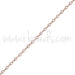 Creez avec Chaine ronde rose gold filled 1.5x1mm (10cm)