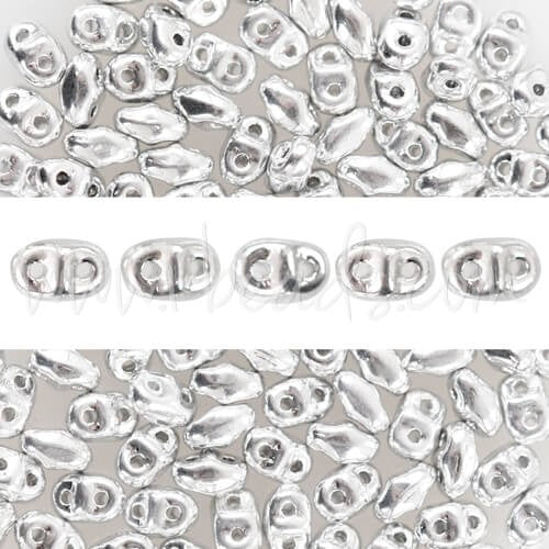 Acheter Perles MiniDuo 2.5x4mm silver (10g)
