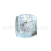 Acheter Perle de Murano cube bleu et argent 6mm (1)