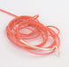 Achat en gros 2 mètres de Cordon rose saumon orange pastel en polyester 1 mm
