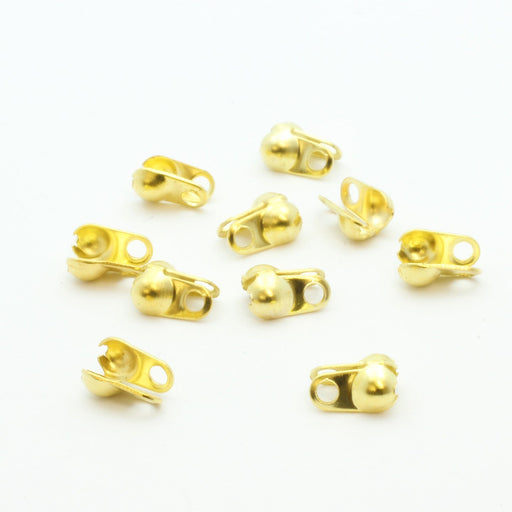 Acheter calottes x10 chaine billes 2,5mm doré apprêts création bijoux
