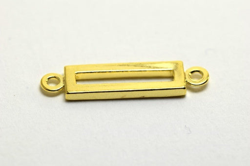 Acheter en gros Connecteur rectangle doré Largeur d‘environ 7 mm, Longueur de 29 mm,