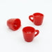 Creez avec pendentifs x3 mugs tasses à café 18mm, rouge, lot de 3 breloques