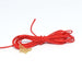 Acheter en gros 2 mètres de Cordon rouge en polyester 1 mm pour bracelet, collier, sautoir