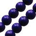 Creez Perles rondes bois indigo 12mm sur fil (1)