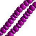 Creez Perles pukalet en bois de cocotier violet 4mm sur fil (1)