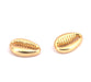 Vente Connecteur Cauris Coquillage Laiton Plaqué Or Mat, 11mm (2) ?id=27944608432263